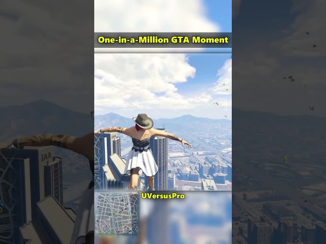 One-in-a-Million GTA Moment #gta #gtamemes #gtaonline