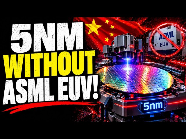 China Just Activated an 8 Inch 2D Chip Line — 5nm Without ASML EUV!