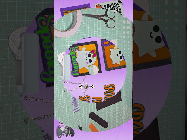 Turn scraps into spooky Halloween cards 👻 #diy #halloween #crafts