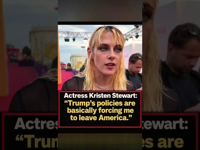 Kristen Stewart Sparks Buzz Over Trump Policies & Leaving America 🇺🇸🔥