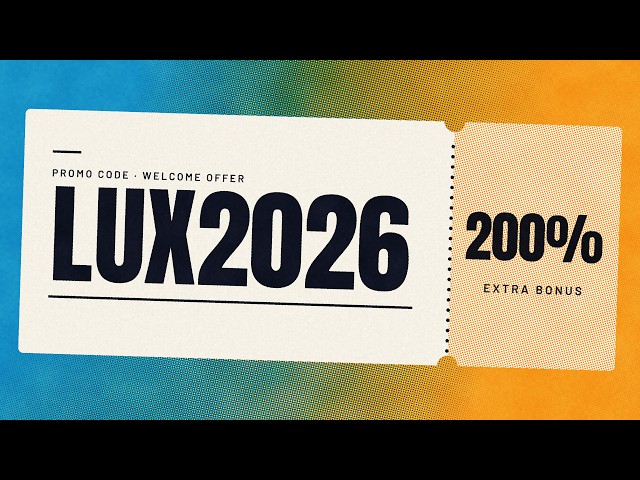Stake Code "LUX2026" - Best Stake Promo Code With An Extra 200%!