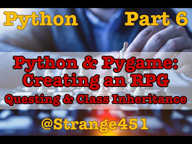 Creating an RPG with Pygame and Python, Part 6: Inventories, Conversations and Quests