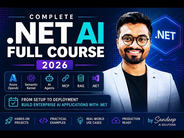 Complete .NET AI Developer Course 2026 — Build AI Apps with .NET & C#