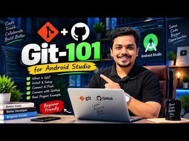 Git-101 | Git & GitHub for Android Studio | Complete Bangla Tutorial for Android Developers