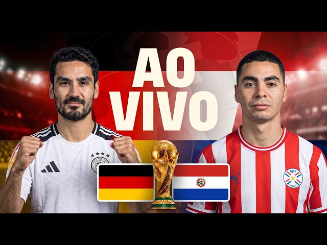 🔴 | AO VIVO | ALEMANHA X PARAGUAI COPA DE 2026 DA COPA DO MUNDO DIRETO DO GILLETTE STADIUM
