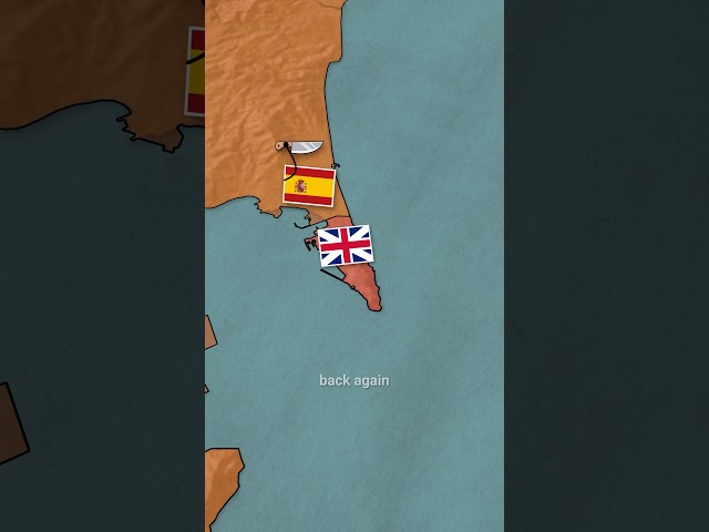Why Is Gibraltar British 🇬🇧🇪🇸 The Rock Spain Wants Back 🤯