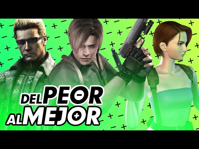 RESIDENT EVIL Games - From Worst to Best