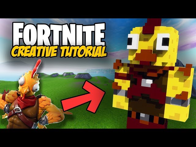 Fortnite Creative Tutorial: Tender Defender Skin Build