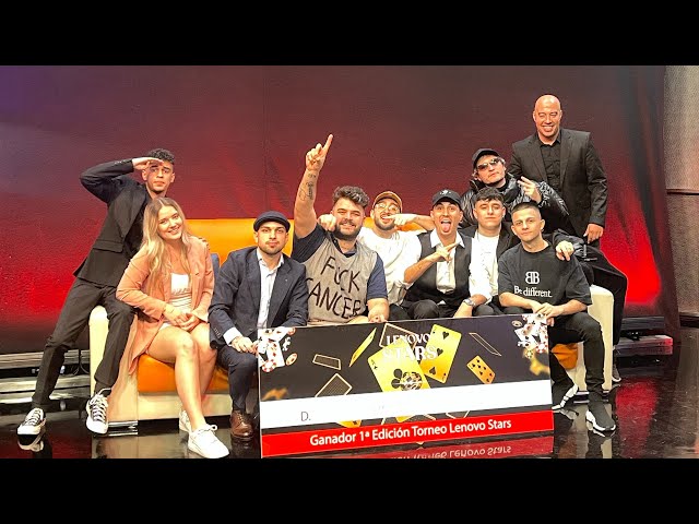 Lenovo Stars #1 - La gran mesa de Poker entre Streamers