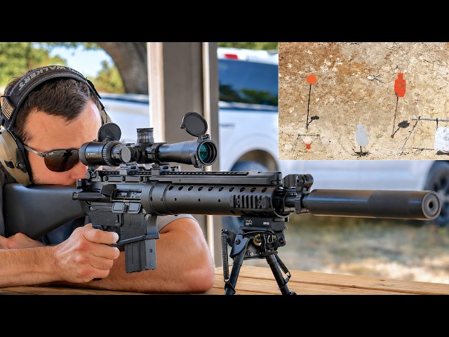 The Mk12 Shooting 1,000 Yards - Mod 0, Mod 1, and Mod H