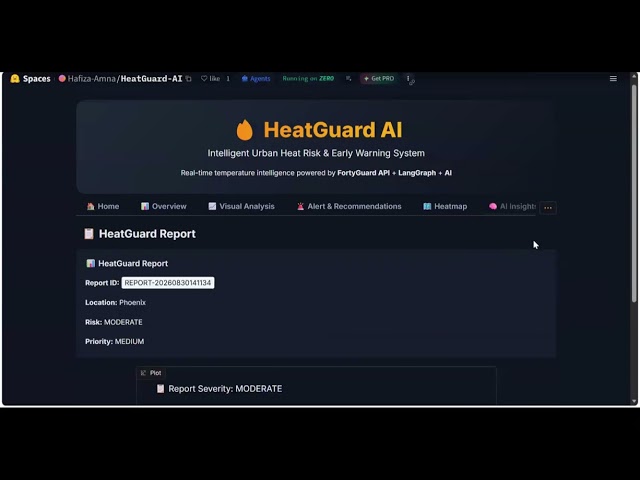 HeatGuard AI | Intelligent Urban Heat Risk & Early Warning System | FortyGuard Hackathon 2026