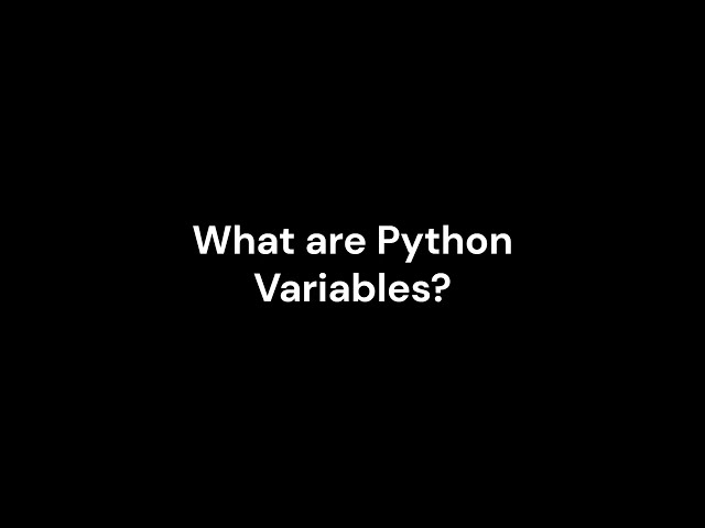 Python Variables Explained for Beginners | Python for Kids