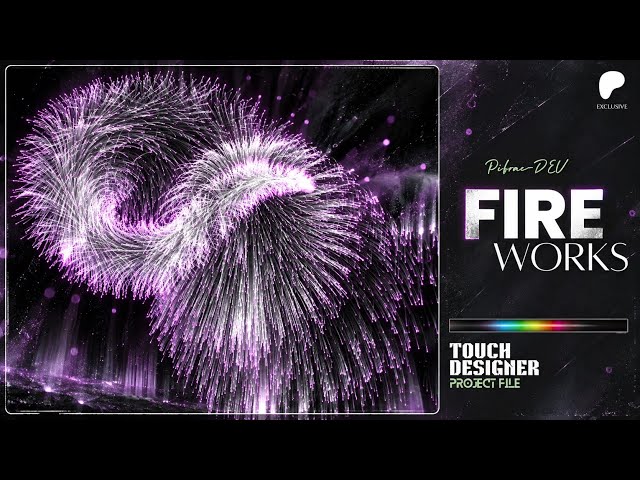 Mouse click particles - TOUCHDESIGNER project file (Patreon Exclusive)