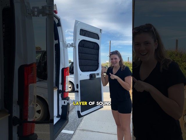 How has my security and sleep improved while living in the van 🤔 #ad #lifeontheroad #homeonwheels