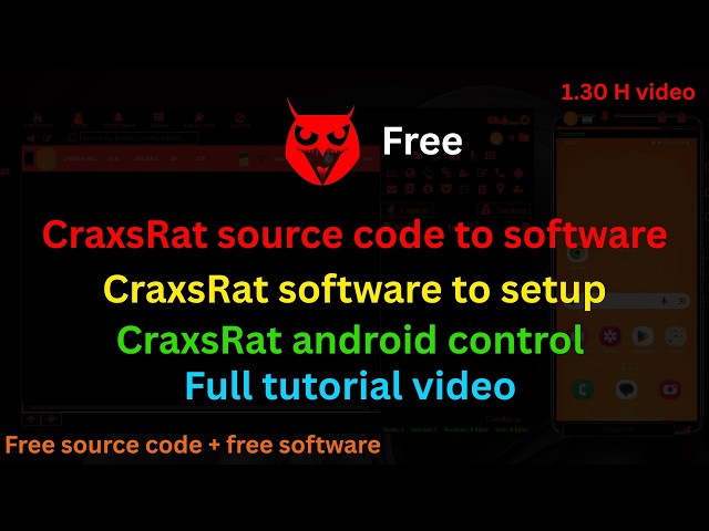 craxsrat source code complete lecture free + craxsrat src + software + setup + control andro*d free