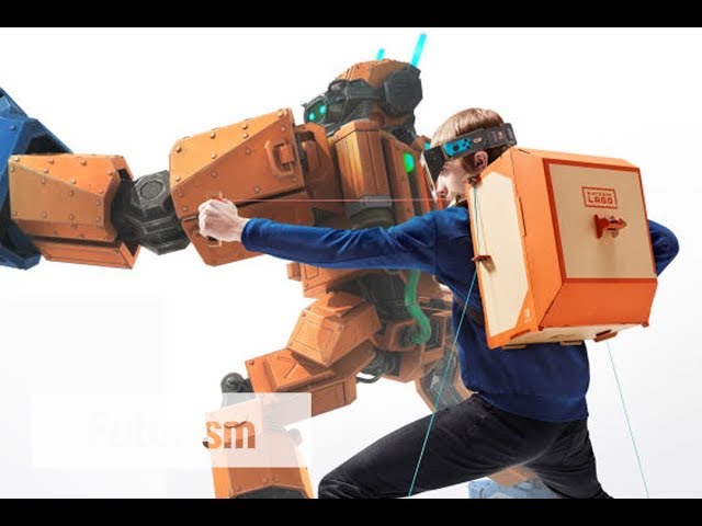 Nintendo Labo Controller Brings Cardboard to Life