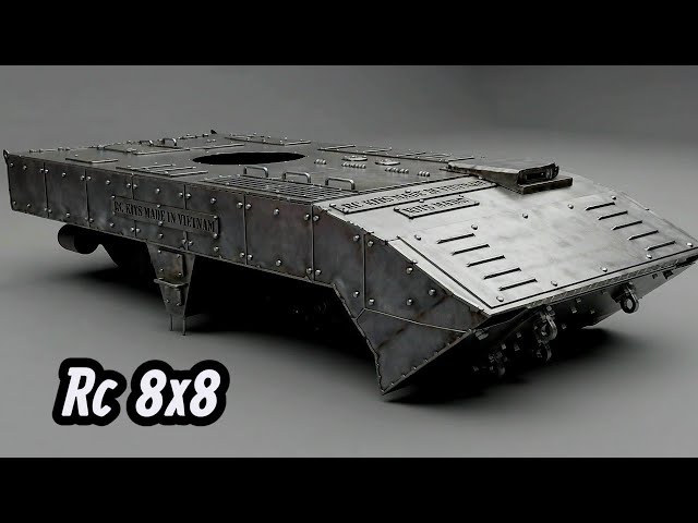 homemade Armored vehicle 8x8, part 6 |rc action homemade