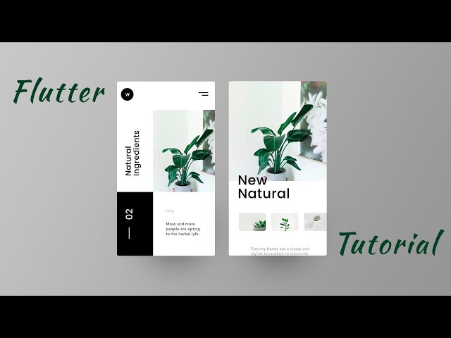 Flutter UI tutorial in Hindi - Flutter UI design tutorial in hindi Part 1