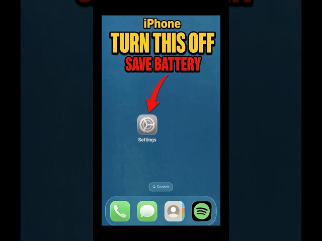 Phone Battery Dying Fast? Fix it NOW ! ✅ #iphone  #iphonetips #ios