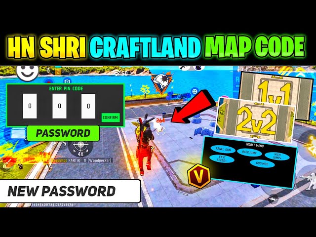 Hn Shri Craftland Code || Hn Shri Craftland Code 2v2, 1v1 || Craftland Map Code || Hn Shri
