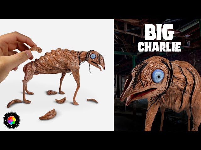 How to Make BIG CHARLIE (Removable Skin) of Trevor Henderson of Clay | PlastiVerse