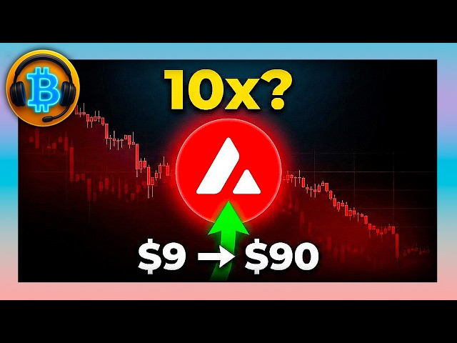 AVAX at $9: The cryptocurrency with the HIGHEST 10x POTENTIAL yet!