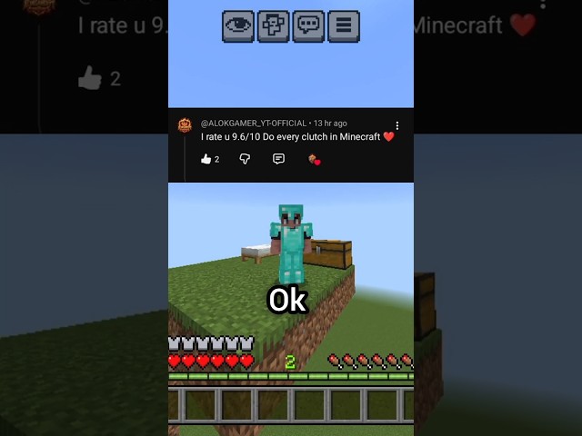 every minecraft clutch in mobile📈🔥 #clutch #challenge