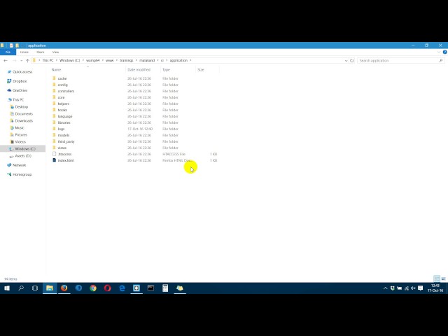 Codeigniter from Scratch