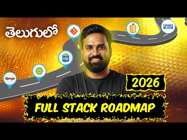 How To Become a Full Stack Developer in 2026 (Complete Roadmap in Telugu) by Mohan KTK