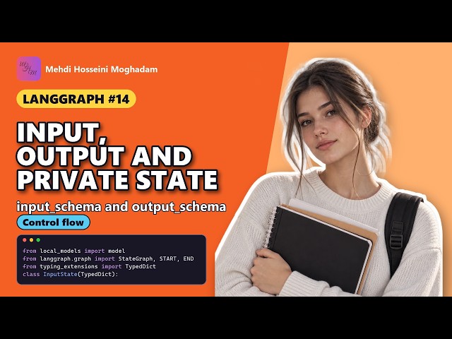 LangGraph #14: Input, output and private state #langgraph #python #ai