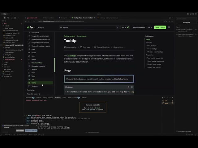 Fern, a Postman company, helps businesses deliver beautiful API documentation and high-quality SDKs.