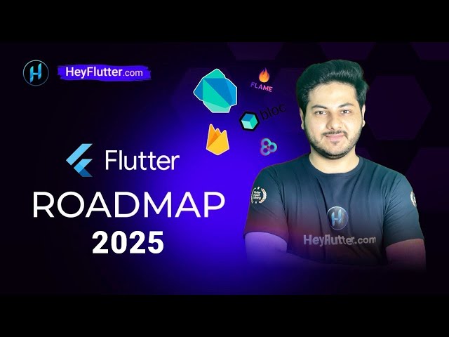 Flutter Roadmap 2025 | Become a Flutter Developer! (step-by-step guide)