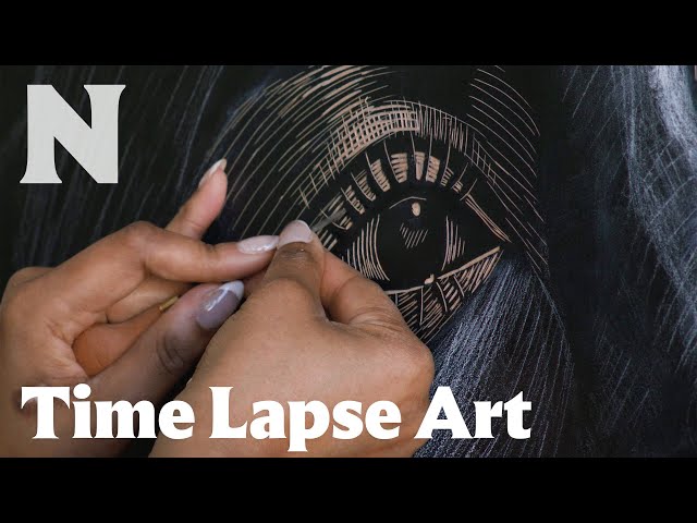 See a Master Printmaker Create a Stunning Elizabeth Catlett Inspired Woodblock Print, Step-by-Step