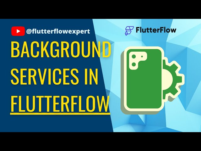 Always Active: How to Implement Background Services in Your @FlutterFlow App