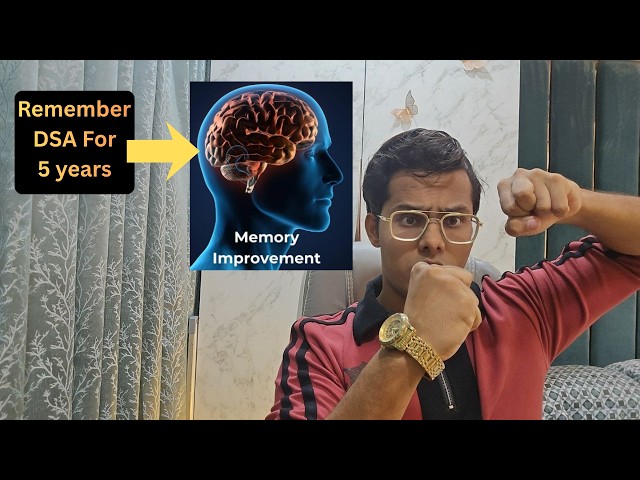 How to not forget DSA for next 5 Years!