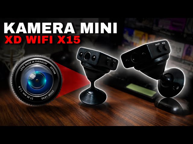 KAMERA PALING MINI ‼️ Review dan tutorial kamera mini XD X15 atau kamera XDWIFI 