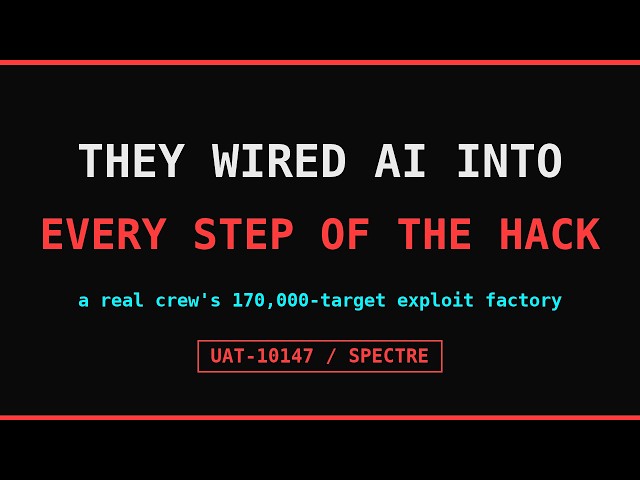 They Wired AI Into Every Step of the Hack (UAT-10147)