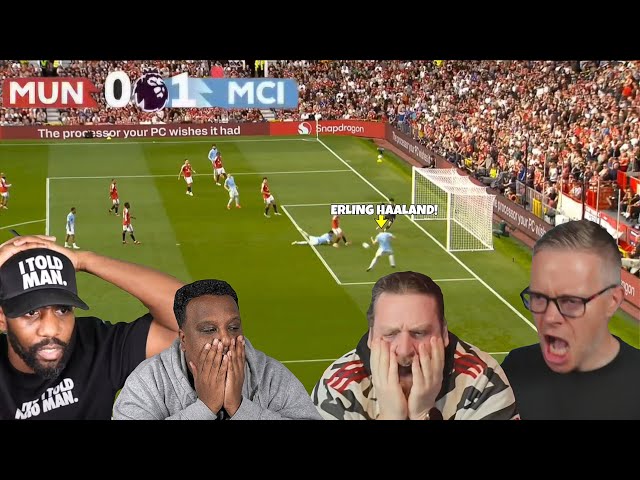 The ULTIMATE United Fans MELTDOWN Reactions To Haaland Goal | Man United vs Man City 