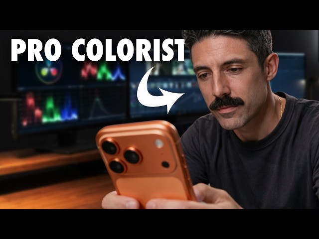 How A PRO Colorist Edits iPhone Photos
