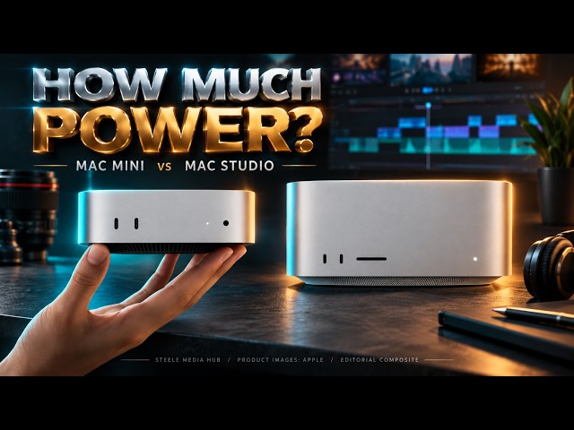 New Mac mini vs. Mac Studio: How Much Power Do Creators REALLY Need?