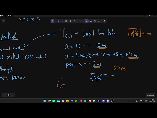 Data Structures and Algorithms Week 1