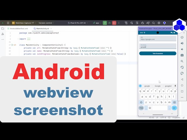 How To Take Screenshot Android WebView