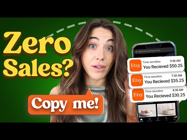 How to Get Your First 100 Sales on Etsy in 2026 (3 Simple Steps)