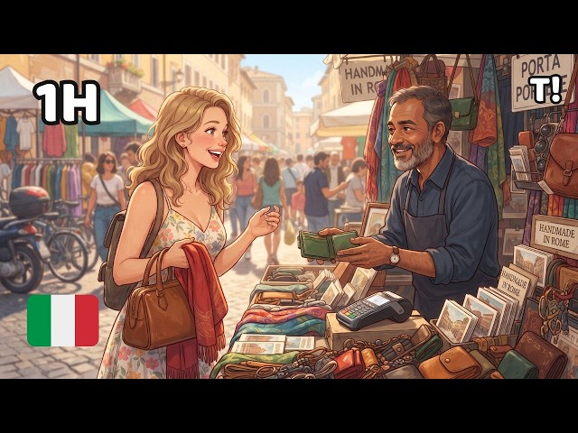 1 Hour of Real-Life Travel Dialogues 🇮🇹