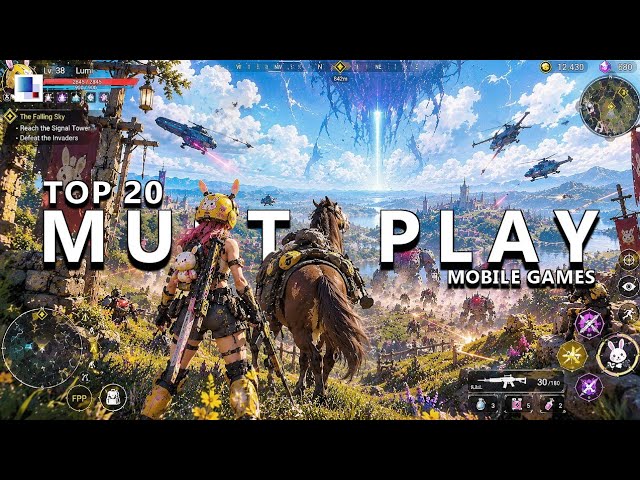 Top 20 HUGE New (Offline/Online) Mobile Games For Android & iOS