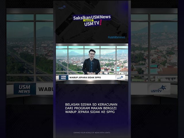 Wabup Jepara Sidak SPPG #usmnews #usmtv #keracunanmbg #sppgmbg #jepara