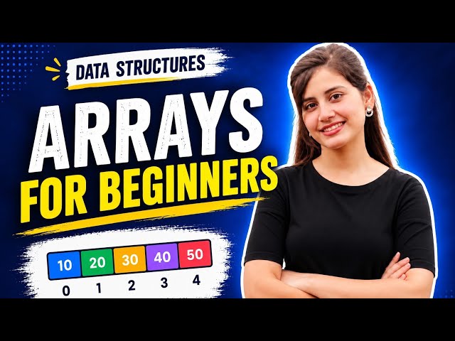 Arrays in DSA Explained Simply | Complete Beginner Guide