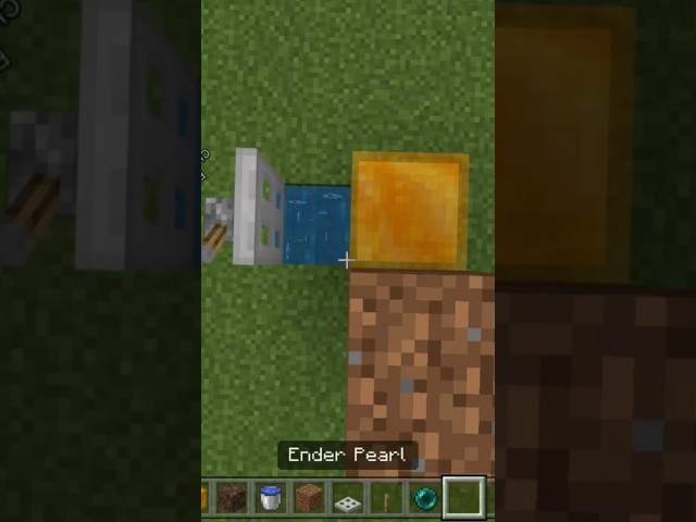 Enderpearl Stasis Chamber For BEDROCK EDITION In Minecraft!#minecraftbedrock