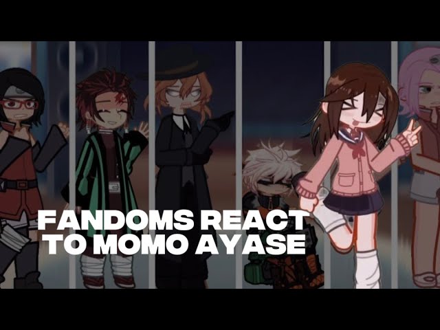 FANDOMS REACT TO MOMO AYASE//6/6//2X SPEED//DANDADAN//GL2//