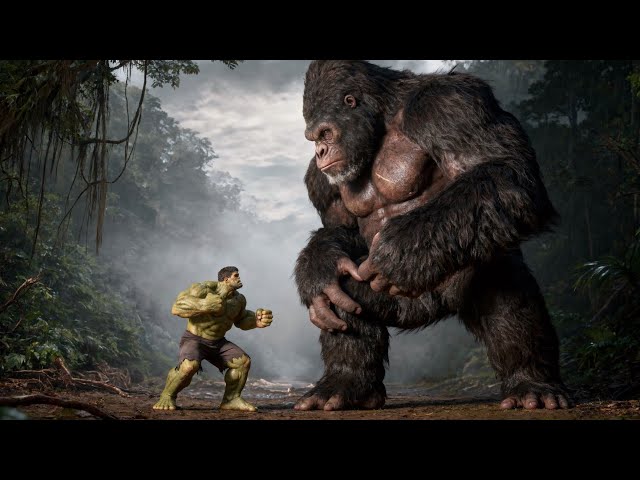 Hulk VS King Kong | Rage of Skull Island
